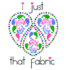 I Just Love That Fabric Logo