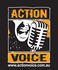 Action Voice Logo