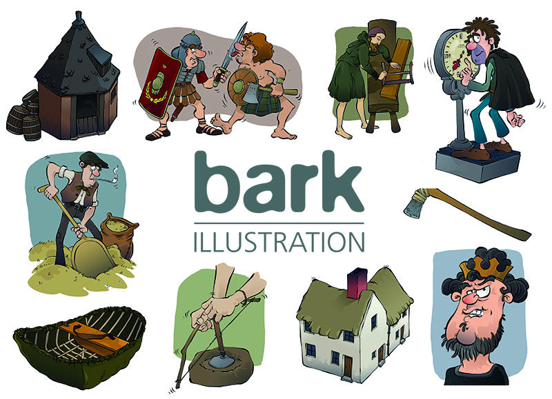 Bark Illustration