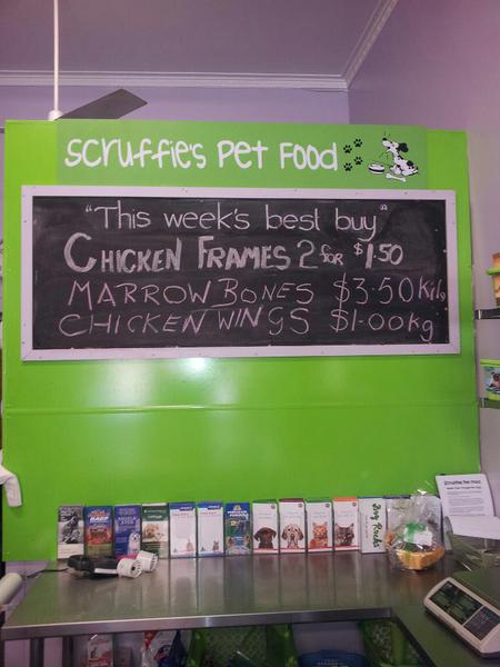 Scruffies Pet Food