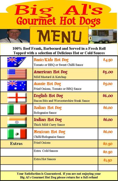 Big Al's Gourmet Hot Dogs