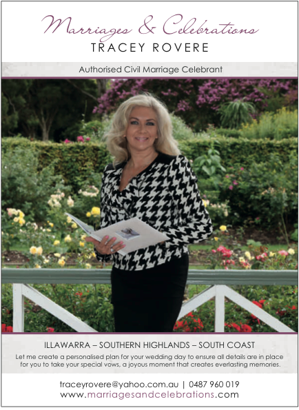 Marriages and Celebrations: Tracey Rovere