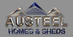 Austeel Homes and Sheds logo