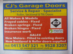 CJ's Garage Doors