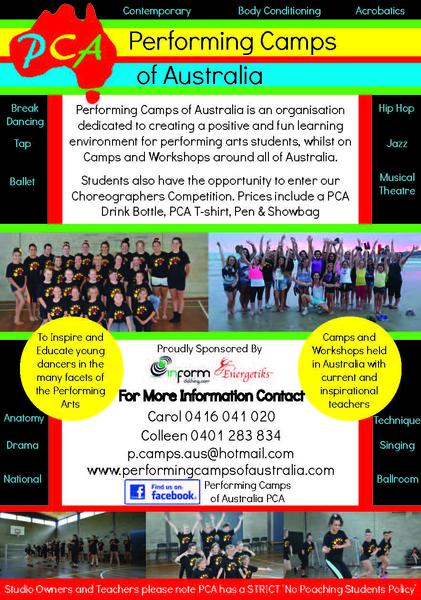 Performing Camps of Australia