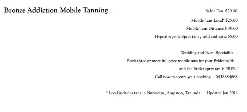 Bronze Addiction Mobile Tanning