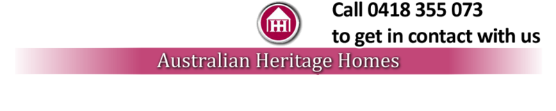 Australian Heritage Homes logo