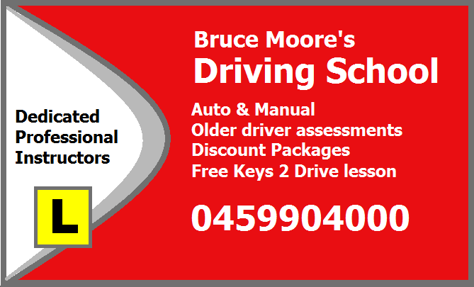 Bruce Moore's Driving School logo