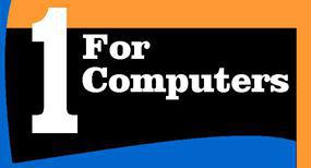 1 For Computers logo