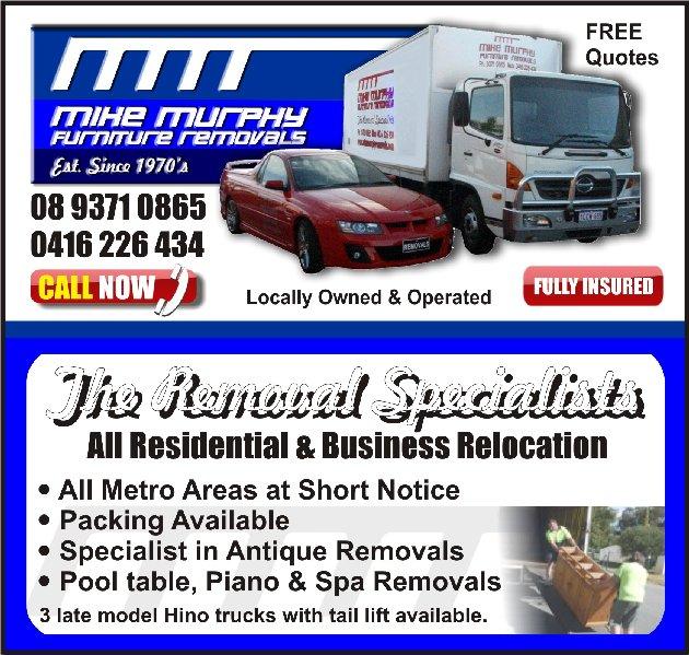 Mike Murphy Furniture Removals: Joondalup