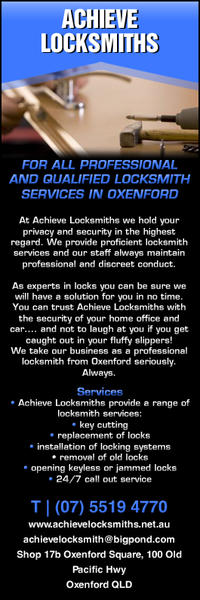 Coomera Achieve Locksmiths