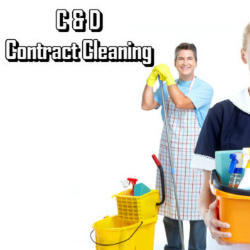 C & D Contract Cleaning logo
