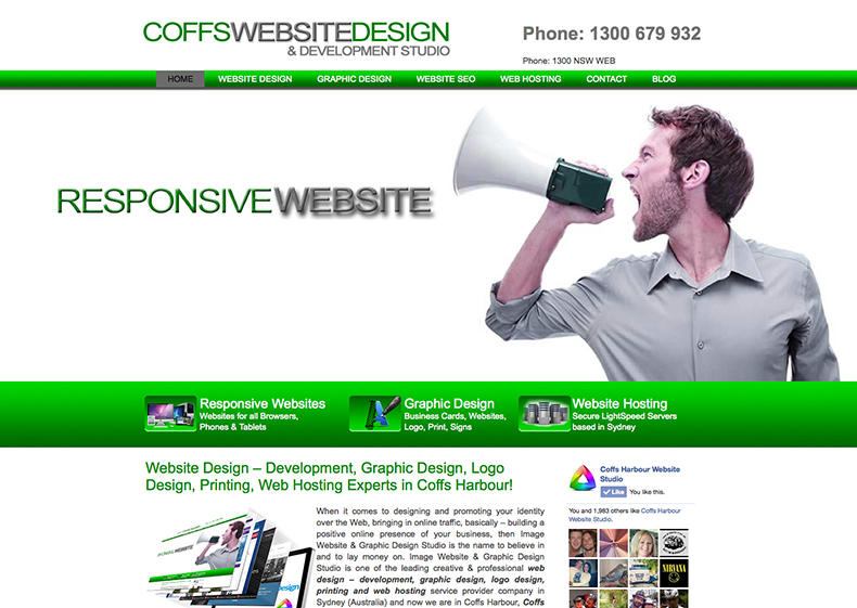 Coffs Website Design & Development Studio: Sapphire Beach