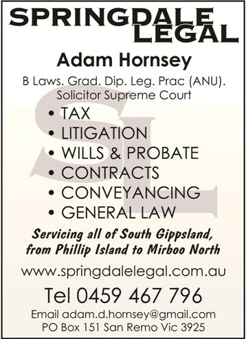 Springdale Legal logo