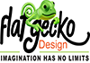 Flat Gecko Design