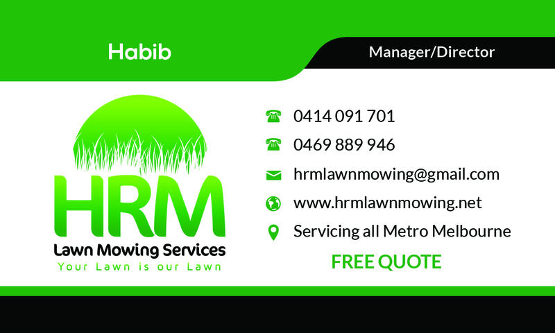 HRM Lawn Mowing