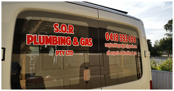 SOR Plumbing & Gas Pty Ltd