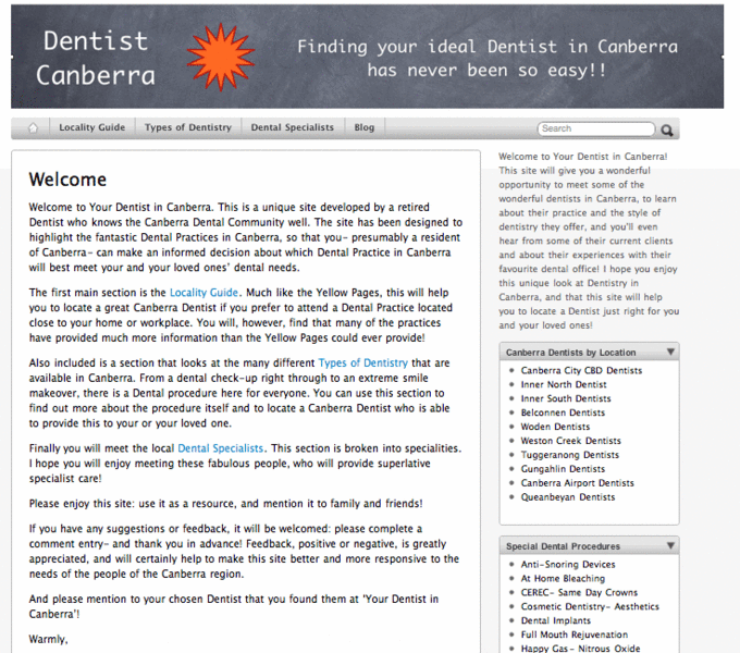 Canberra Web Design