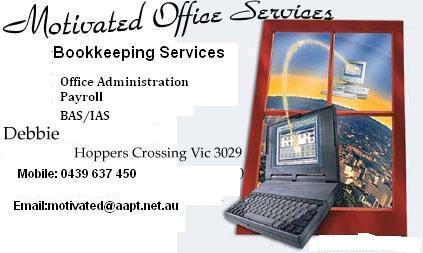 Motivated Office Services Bookkeeping