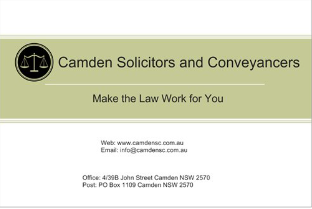 Camden Solicitors and Conveyancers