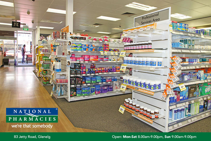National Pharmacies: Glenelg