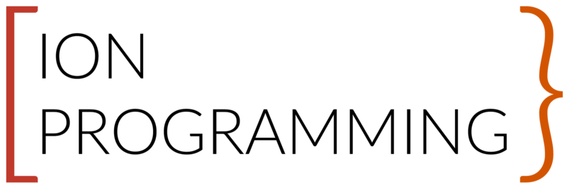 Ion Programming