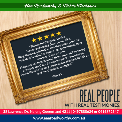 Aaa Roadworthy & Mobile Mechanics