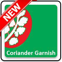 Coriander Garnish