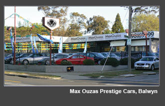 Max Ouzas Prestige Cars: Balwyn