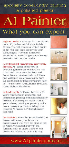 A1 Painter & Polished Plaster