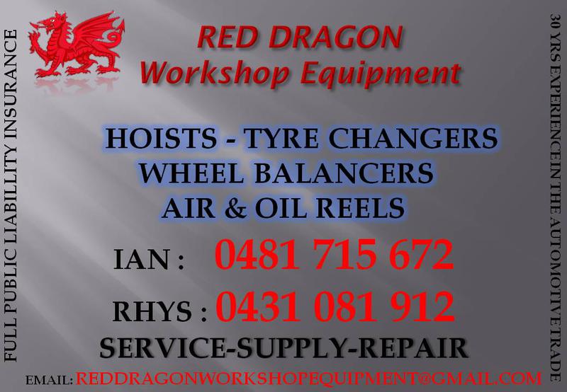 Red Dragon Workshop Equipment