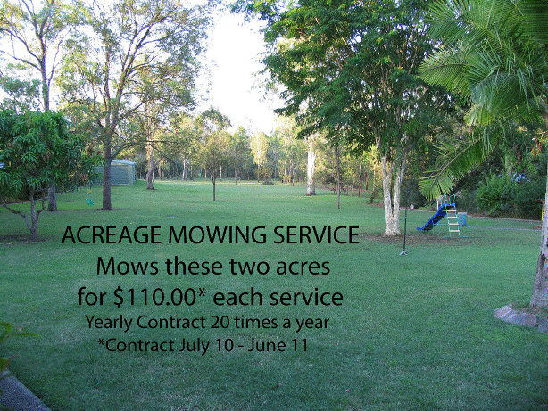 Acreage Mowing Service
