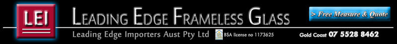 Leading Edge Frameless Glass