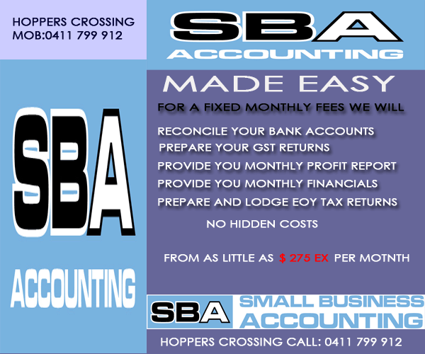 Small Business Accounting: Hoppers Crossing