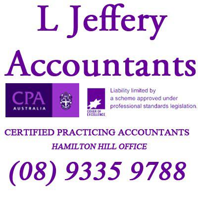 L Jeffery Accountants: Hamilton Hill logo