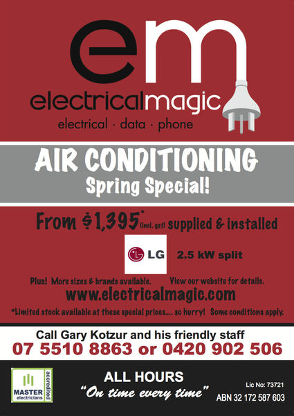 Electrical Magic Gold Coast Electrician: Hope Island