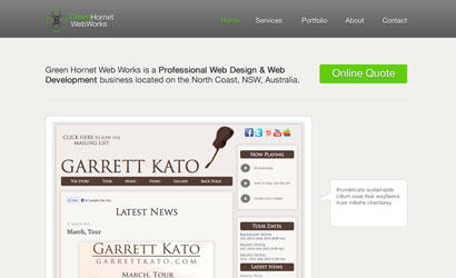 Green Hornet Web Works