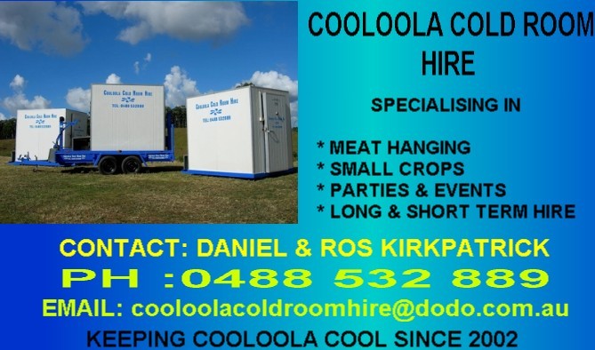 Cooloola Cold Room Hire