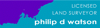 Philip D Watson Licensed Land Surveyor