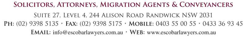 Escobar And Associates Solicitors
