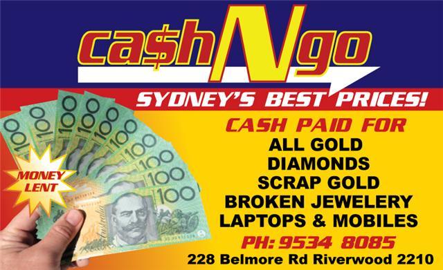 Cash N Go Money Lent