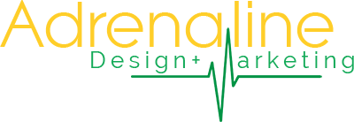 Adrenaline Design & Marketing logo