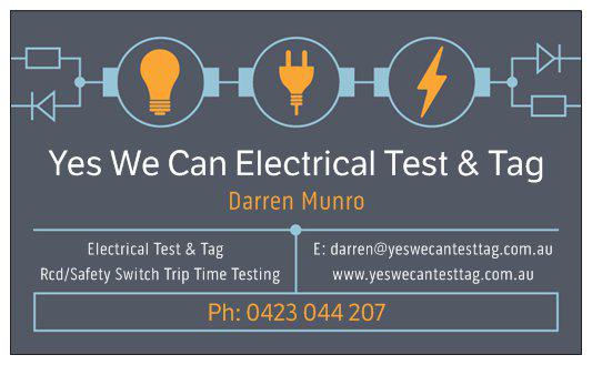 Yes We Can Electrical Test & Tag