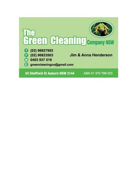 The Green Cleaning Company