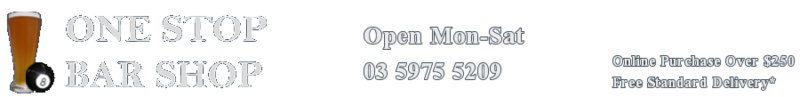 One Stop Bar Shop logo