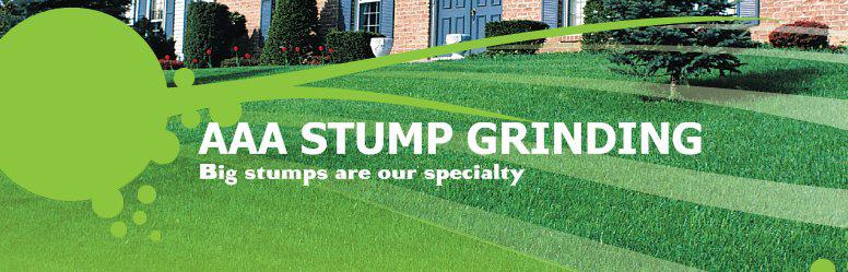 AAA Stump Grinding logo