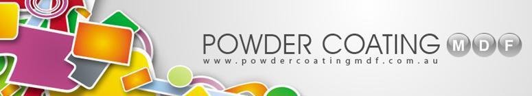 Powder Coating MDF logo