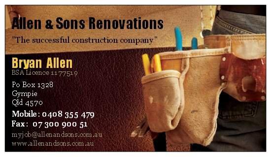 Allen & Sons Renovations logo