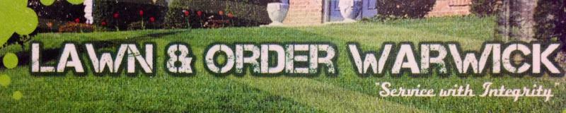 Lawn & Order Warwick logo