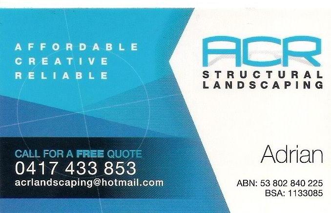 ACR Structural Lancscaping